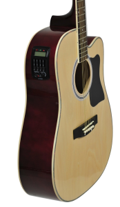 EVER PLAY AP-400CEQ N GITARA ELEKTROAKUSTYCZNA GS-3 - 3