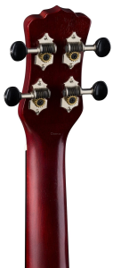 LUNA VINTAGE MAHOGANY RED SATIN UKULELE SOPRANOWE - 4