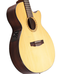 CORT CEC-7 NAT GITARA ELEKTROKLASYCZNA Z WĄSKIM GRYFEM - 2