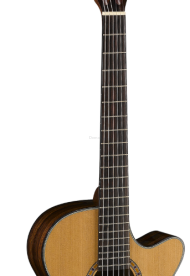 CORT CEC-7 NAT GITARA ELEKTROKLASYCZNA Z WĄSKIM GRYFEM - 4