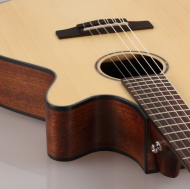 CORT CEC-7 NAT GITARA ELEKTROKLASYCZNA Z WĄSKIM GRYFEM - 6