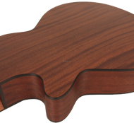 CORT CEC-3 NS GITARA ELEKTROKLASYCZNA Z WĄSKIM GRYFEM - 4