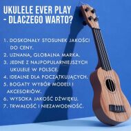 EVER PLAY UK26-65 PACK UKULELE TENOROWE ZESTAW - 2