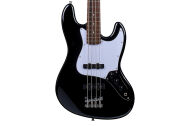 ARROW LOUISIANA 4 BASS ABYSS BLACK ROSEWOOD/WHITE GITARA BASOWA - 2