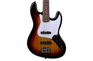 ARROW LOUISIANA 4 BASS TOBACCO BURST ROSEWOOD/WHITE - 2