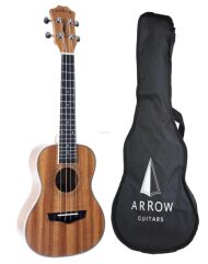 ARROW MH10 MAHOGANY PLUS CONCERT UKULELE W/BAG UKULELE KONCERTOWE Z POKROWCEM - 5
