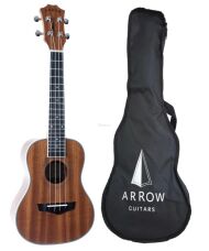 ARROW MH10 SAPELE PLUS CONCERT UKULELE W/BAG UKULELE KONCERTOWE Z POKROWCEM - 5