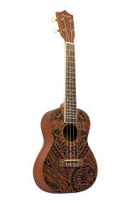 BAMBOO BU-23S TRIBAL UKULELE KONCERTOWE - 2