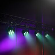 CAMEO ROOT PAR 6 SET 1 ZESTAW 4x FLAT PAR LED 6x12W RGBAW UV 6w1 + PILOT - 3