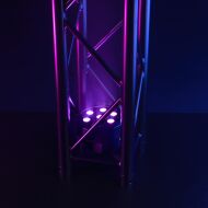 CAMEO ROOT PAR 6 SET 1 ZESTAW 4x FLAT PAR LED 6x12W RGBAW UV 6w1 + PILOT - 7
