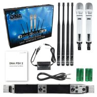 DNA PSV 2 MIKROFON BEZPRZEWODOWY PODWÓJNY DORĘCZNY SYSTEM DO RĘKI BIAŁY - 8