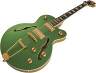 EPIPHONE UPTOWN KAT ES EGM EMERALD GREEN METALLIC - 2