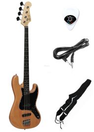 EVER PLAY JB NT/BK GITARA BASOWA ZESTAW - 2