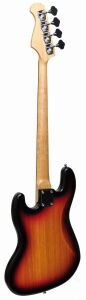 EVER PLAY JB SB/BK SUNBURST GITARA BASOWA ZESTAW - 3