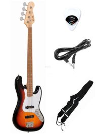 EVER PLAY JB SB/WH GITARA BASOWA ZESTAW - 2