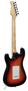 EVER PLAY ST-2 3/4 SB/WH GITARA ELEKTRYCZNA ZESTAW - 3