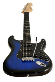 EVER PLAY ST-2 BLUE/BK GITARA ELEKTRYCZNA - 6