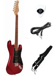 EVER PLAY ST-2 MTR/BK GITARA ELEKTRYCZNA ZESTAW - 2