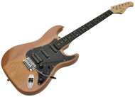 EVER PLAY ST-2 NAT/BK GITARA ELEKTRYCZNA ZESTAW - 4