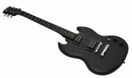 EVER PLAY SG-20 SBK CZARNA MAT GITARA ELEKTRYCZNA ZESTAW - 5