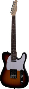 ARROW TELICO TL 11 TOBACCO BURST ROSEWOOD/WHITE GITARA ELEKTRYCZNA - 3