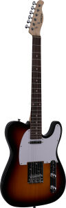 ARROW TELICO TL 11 TOBACCO BURST ROSEWOOD/WHITE GITARA ELEKTRYCZNA - 4