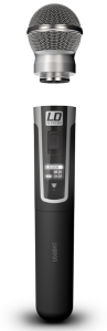 LD SYSTEMS U508 HHD2 BEZPRZEWODOWY SYSTEM MIKROFONOWY Z RĘCZNYM MIKROFONEM DYNAMICZNYM x2 - 5