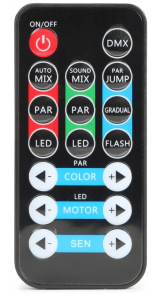 MAX 4XLED PAR BAR ZESTAW OŚWIETLENIOWY - 3