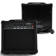 V-TONE EGS 39 MBK HH GITARA ELEKTRYCZNA 4/4 CZARNA ZESTAW + WZMACNIACZ - 5