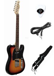 EVER PLAY TL-400 BS GITARA ELEKTRYCZNA ZESTAW - 2
