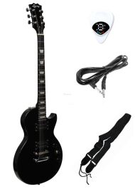 EVER PLAY LP-20 BK GITARA ELEKTRYCZNA ZESTAW - 2