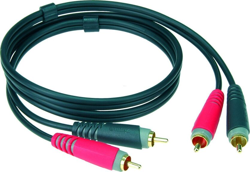 KLOTZ AT-CC0100 KABEL 1m 2xRCA/2xRCA