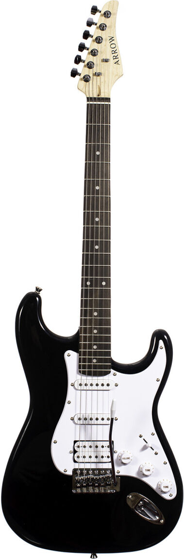 ARROW TONECASTER ST 211 ABYSS BLACK ROSEWOOD/WHITE HSS GITARA ELEKTRYCZNA