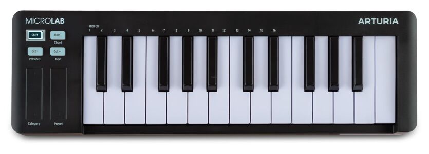 ARTURIA MICROLAB MK3 BLACK