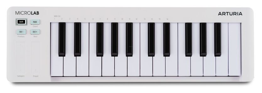 ARTURIA MICROLAB MK3 WHITE