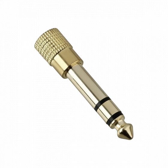 BEYERDYNAMIC 937681 ADAPTER JACK 3.5mm na 6.3mm Z GWINTEM M5 REDUKCJA MAŁY JACK DYŻY JACK