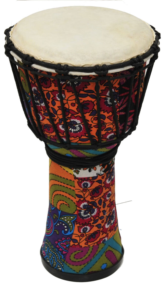EVER PLAY DJEMBE 8 WZÓR 4 BĘBEN NACIĄG SKÓRA