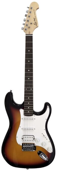 EVER PLAY ST-2 SB/WH GITARA ELEKTRYCZNA ZESTAW