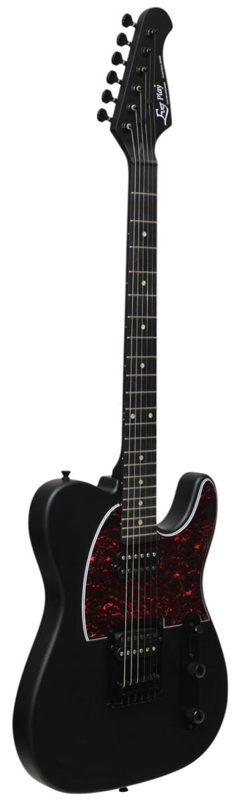 EVER PLAY TE-2 SBK CZARNA GITARA ELEKTRYCZNA TELE ZESTAW
