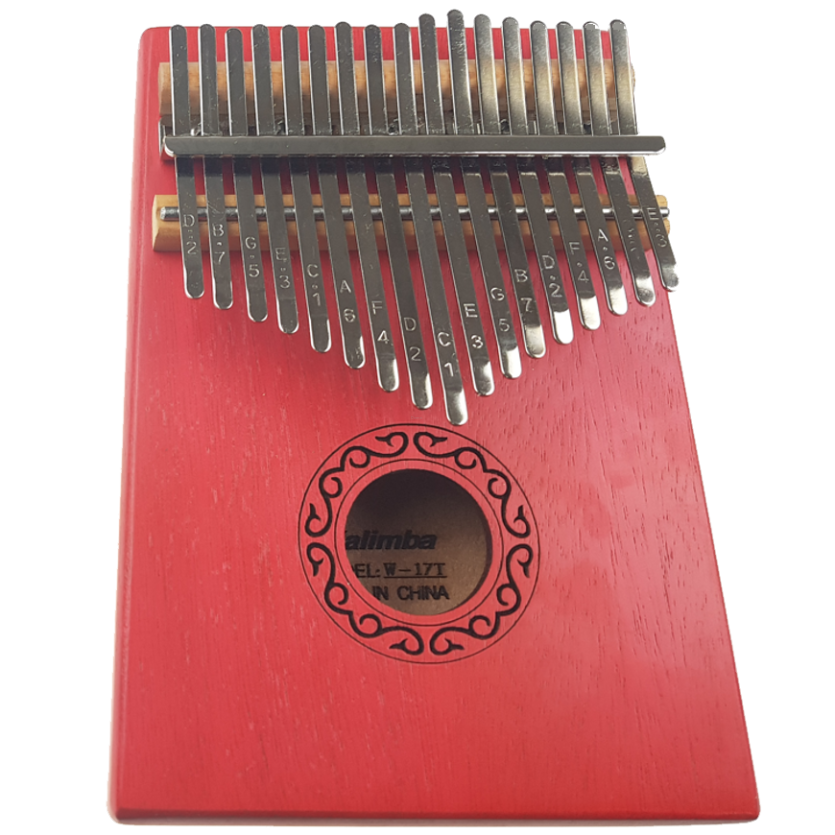 JEREMI W-17T-7 CZERWONA KALIMBA