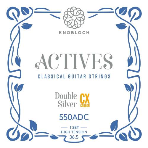 KNOBLOCH ACTIVES DOUBLE SILVER CX CARBON SET 550ADC HIGH TENSION