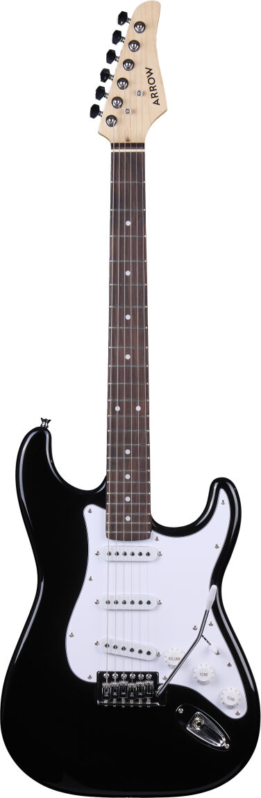 ARROW TONECASTER ST 111 ABYSS BLACK ROSEWOOD/WHITE SSS GITARA ELEKTRYCZNA