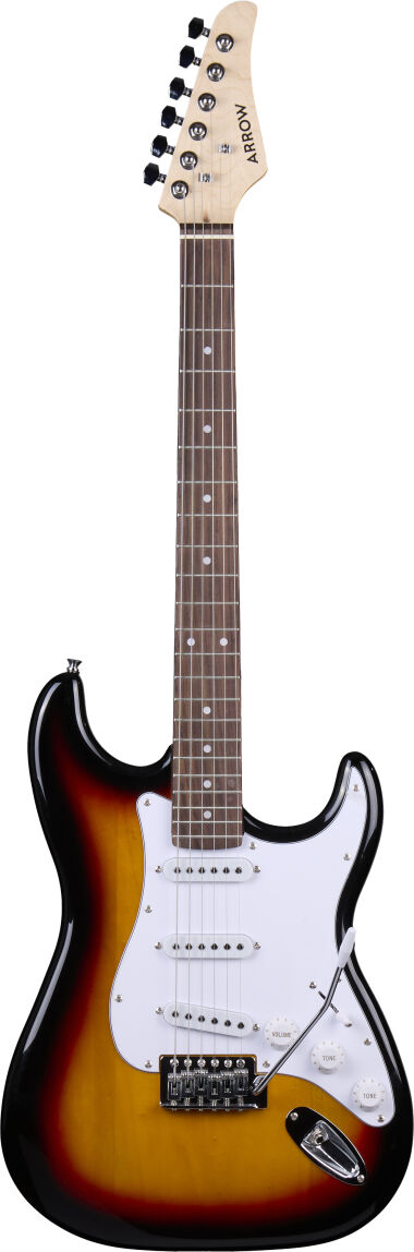 ARROW TONECASTER ST 111 TOBBACO BURST ROSEWOOD/WHITE SSS GITARA ELEKTRYCZNA