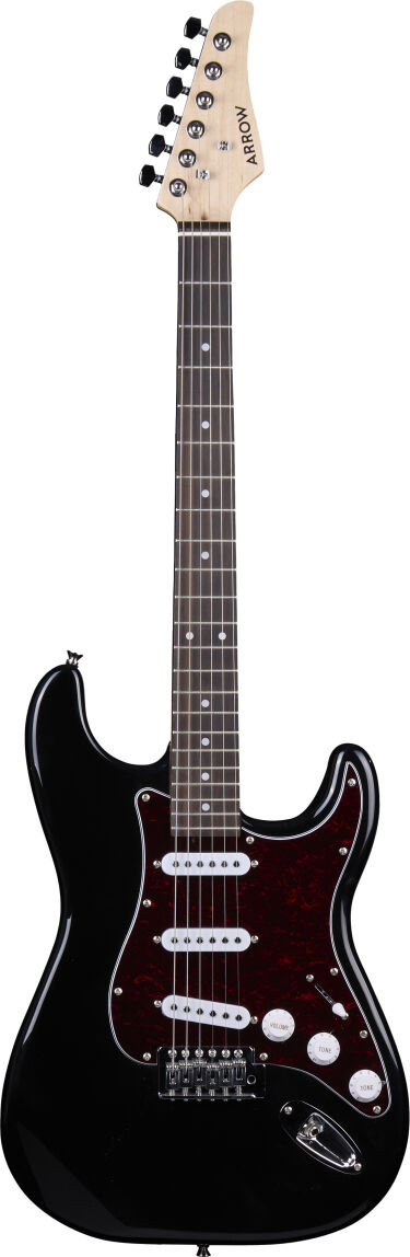 ARROW TONECASTER ST 111 ABYSS BLACK ROSEWOOD/T-SHELL SSS GITARA ELEKTRYCZNA
