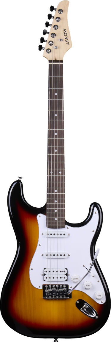 ARROW TONECASTER ST 211 TOBACCO BURST ROSEWOOD/WHITE HSS GITARA ELEKTRYCZNA