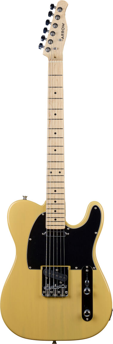 ARROW TELICO TL 11 PEANUT BUTTER MAPLE/BLACK GITARA ELEKTRYCZNA