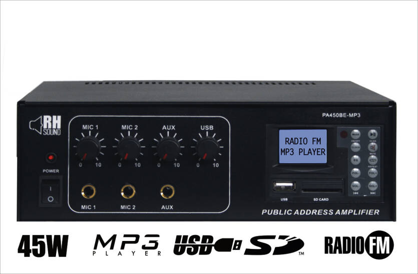 RH SOUND PA-450BE/MP3+FM