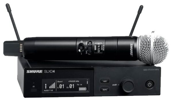SHURE SLXD24E/SM58-J53 CYFROWY SYSTEM DORĘCZNY