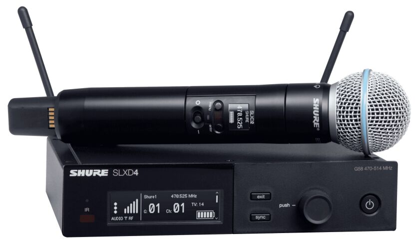 SHURE SLXD24E/B58-J53 DORĘCZNY SYSTEM CYFROWY