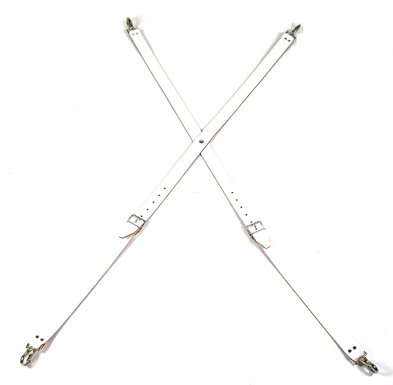 SONOR ZM 6522 BIAŁE PASY DO BĘBNA MARSZOWEGO